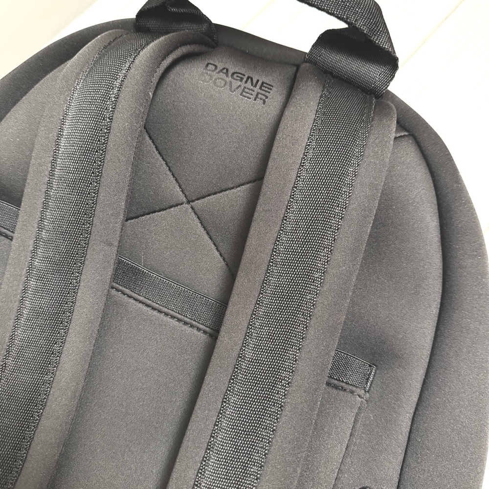 Dagne Dover Dakota Medium Neoprene  Black Backpack - Picture 5 of 6